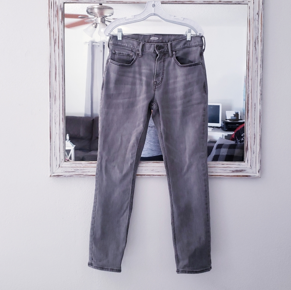 Old Navy slim fit gray wash jeans